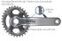 Shimano_XTR_M9000_oval_chainring_mounting_instruction_absoluteblack